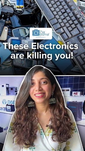 India produces a staggering 62 million tons of e-waste each year, but...