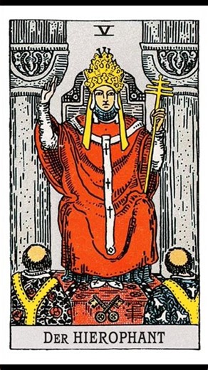 5 Der Hierophant im Tarot - geführte Meditation & intuitive Bedeutung