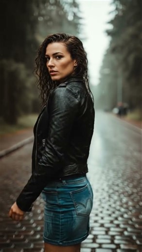 Heavy Rain + Forest Ambience 🌧️ Forest Woman 👩