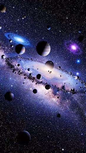 How deep does space actually go 💫 #astronomy #galaxy