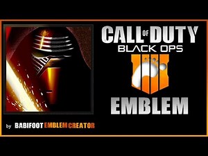 BO4 Emblem Tutorial - Kylo Ren Star Wars