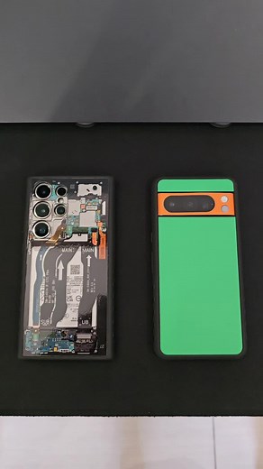 my mobile cellular devices (i have more) #samsung #android #s24ultra #pixel8pro #s10 #s7 #tech #techtok