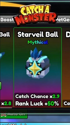 Starveil Ball in Catch a Monster Roblox