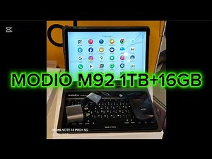 Modio M92 Android Tablet @15k •1TB Storage•16GB RAM•10000mAh Battery #androidtabley