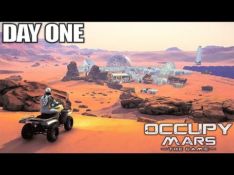 Day 1 New Mars Survival Game | Occupy Mars The Game Gameplay | Part 1