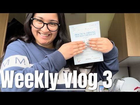 I passed my driving test!! | new deadlift PR, haul & life vlog
