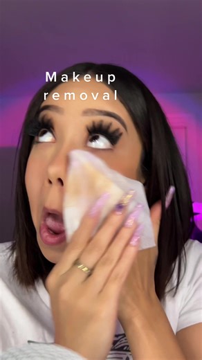 #asmr #fyp #makeup | Removing Makeup