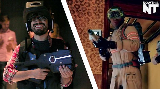 1.4M views · 4.8K reactions | This VR game is the closest you’ll get to being a real life Ghostbuster | NowThis Entertainment | Facebook