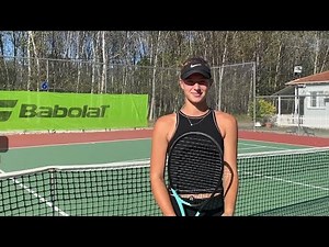 Sofiia Ziukyna - Tennis Recruiting Video - Fall 2026