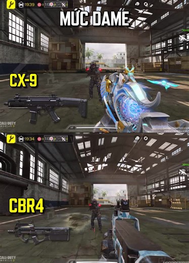So sánh CX-9 và CBR4: Súng Tiểu Liên Call Of Duty