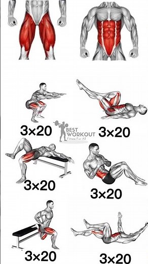 Best Lower Body Weekend Workout at Home | No Equipment Needed