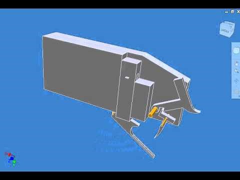 Falling Block action Animation