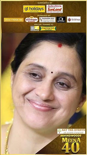 Meena Mam-லாம் Single Take Artist😍 Prabhudeva🤩 #Meena40