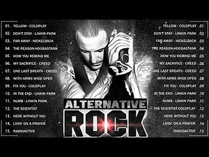 Linkin Park, Creed, Metallica, Oasis, Coldplay, Radiohead, Nirvana 🔥 Alternative Rock 2000s Music