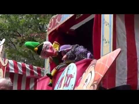 MAY FAYRE 2014 Covent Garden London Punch and Judy
