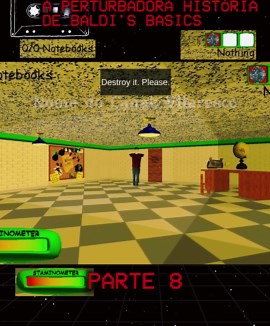 A História Assustadora de Baldi's Basics