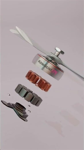 inside view for a drone motor 🚁 #shorts #drone #animation