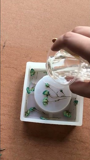 How to make resin ashtray ✨ #shortsvideo #satisfyingvideo #resinart