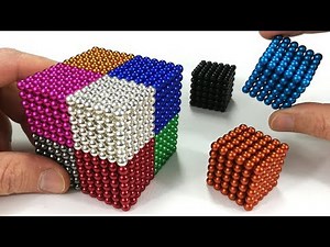 Playing with Magnetic Balls, Satisfaction 100% | Magnetic Games