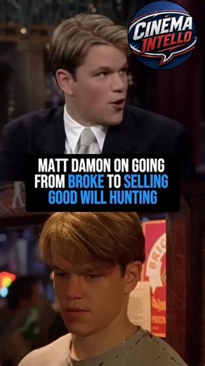FROM BROKE TO SELLING GOOD WILL HUNTING !