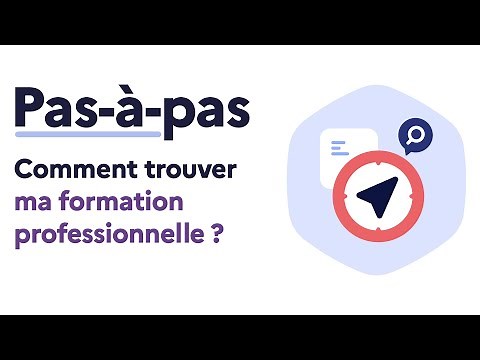 Comment trouver ma formation ? - Pas-à-Pas