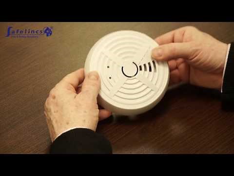 Replacing the Battery in a BRK 660MBX Optical Smoke Alarm