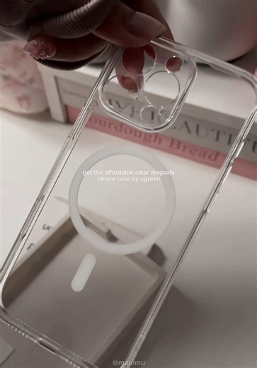 always going back to quality clear iphone case 💫💭 #ugreenclearphonecase #clearcaseiphonecase #phonecase #iphonecaserecommendations