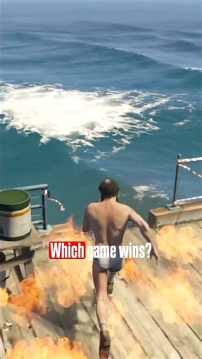 What Happens When You Walk Through Fire and Jump Into Water in Every GTA Game?