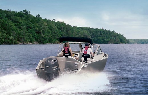 Mink Model | 18' Welded Aluminum Boat, Stanley Boats