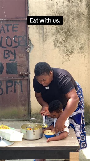 Eat with us. #blowitup #fyp | eat