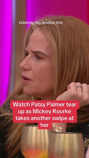 Patsy Palmer tears up as Mickey Rourke takes another swipe at her cooking #cbb #mickeyrourke #patsypalmer
