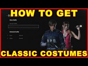 Resident Evil 2: How to Unlock Classic Costumes & Outfits (2019 Remake)