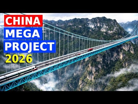 Top 3 Mega Projects: China Is Building Right Now in 2026