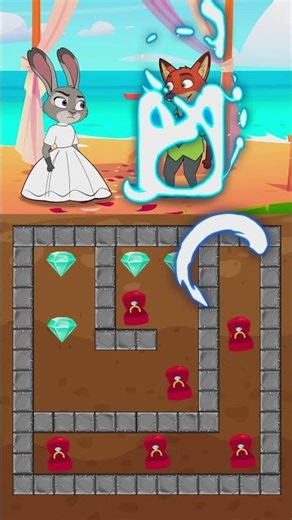 Zootopia 2: The Diamond Ring Maze! 💍🐰 Who Will Propose to Judy?