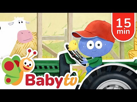 Mick Learns About Farms: Animals, Tractors & Growing Food | BabyTV
