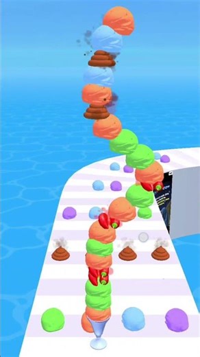 Stacky Ice Cream 🍦🍨🍦 X -- level 89 #shorts