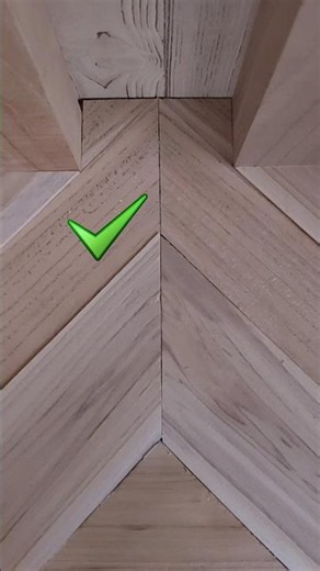 How To!!! corner gap sealing techniques - measuring wood joints #shorts #woodworking #feedshorts