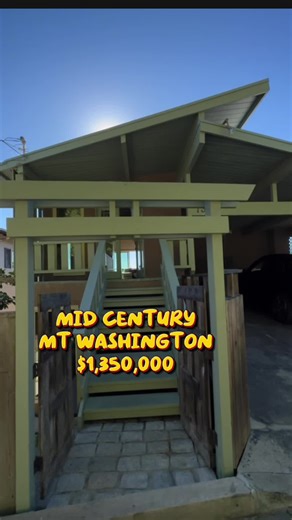 Stunning Mid Century Home in Mt Washington