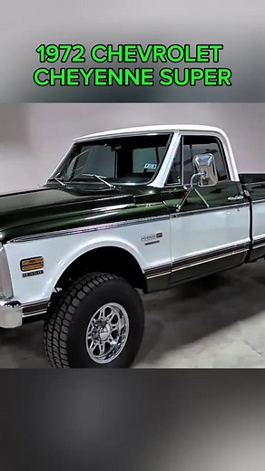 1972 CHEVROLET CHEYENNE SUPER. | USA Old Trucks