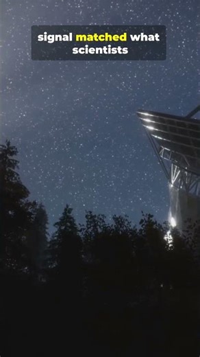 The Wow! Signal from space 1977 #darkhistory #space #didyouknow