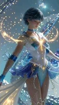 Sailor senshi as magical princesses #sailormoon #ai