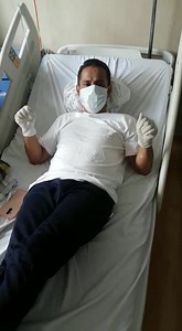 #GraciasHéroesIESS | Nos llena de alegría y, a la vez, de compromiso el ver a pacientes recuperados del #COVID19, como Marco Cortés, quien fue atendido en el @HtmcIess. #JuntosEcuador | IESS