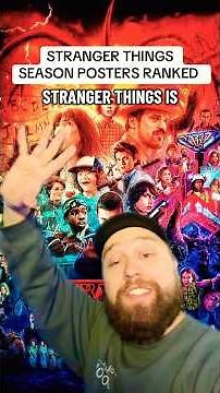 RANKING EVERY STRANGER THINGS SEASON POSTER