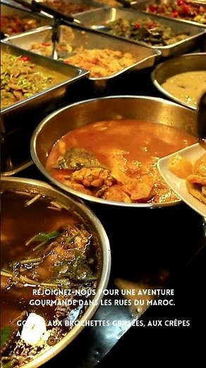 Découvrez la Cuisine de Rue Marocaine - L'Aventure Gourmande Commence! #cuisinemarocaine #maroc