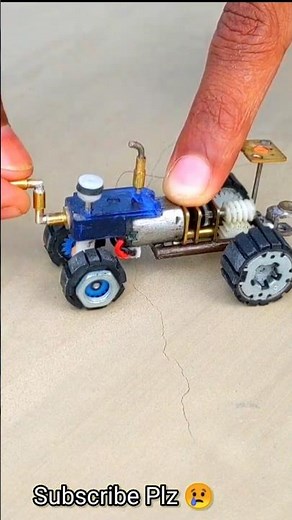 diy mini tractor starting science project #tractor