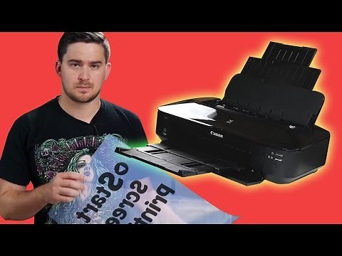 Print Film for Screen Printing - Canon Pixma IX6820 Film Printer Review