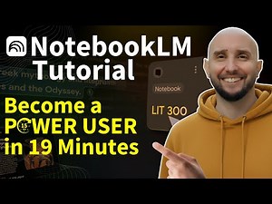 NotebookLM Tutorial & ULTIMATE GUIDE | How To Use NotebookLM 2025