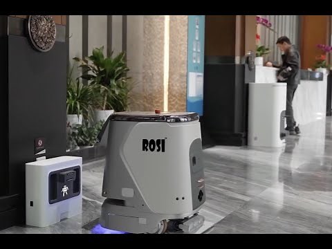 ROSI Commercial Cleaning Robot - Empowering Humanity Through Robotics!