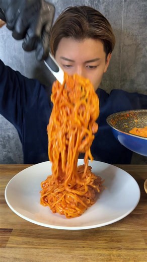 トマトクリームパスタの作り方