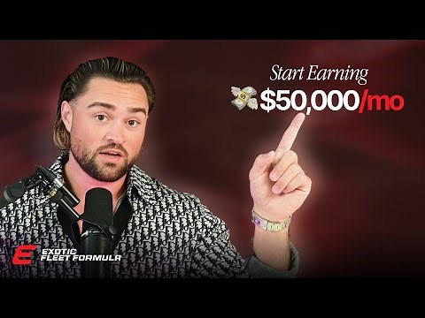 Launch your exotic car rental business - and earn $50k+/month doing it.